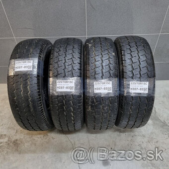 Dodávkové pneu letné 225/70 R15C MIRAGE DOT4817