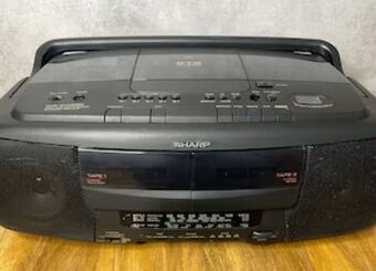 5x CD menič SHARP Boombox Ghettoblaster na220v Baterky