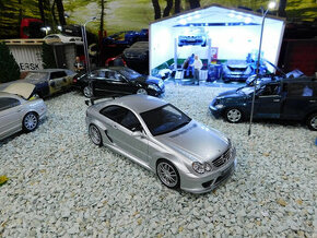 model auta Mercedes C209 Coupe CLK AMG DTM Otto mobile 1:18