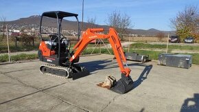 Minibáger Kubota KX41, rychloupinak, 2x lyžica