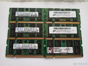 predám pamäte (ram) pre notebooky , 2gb DDR2 - 1