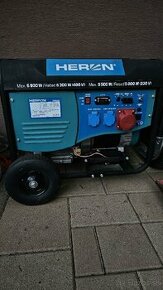 Elektrocentrála rámová 6.8kw 400V HERON