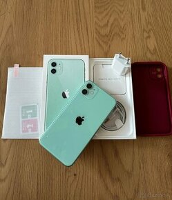 iPhone 11 64 gb Green - komplet príslušenstvo, záruka