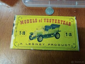 Matchbox Yesteryear originál Y-16 1904 Spyker