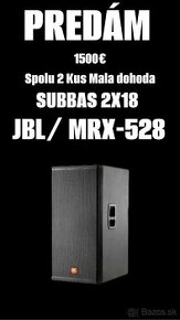 SUBB BAS JBL 2x18