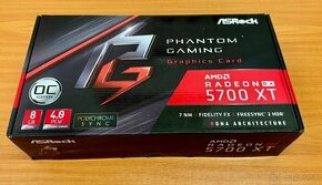 ASRock Radeon RX 5700 XT Phantom Gaming D 8GB OC, 8GB GDDR6 - 1