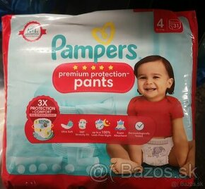 plienky Pampers c. 4 5 6 PANTS nohavickove