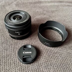 Predam objektiv Canon RF 16MM F2.8 STM + orig. slnecna clona