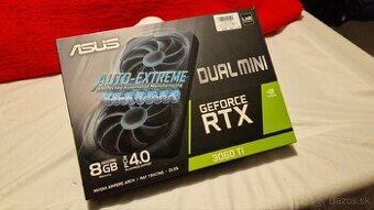 grafická karta ASUS RTX 3060Ti DUAL MINI