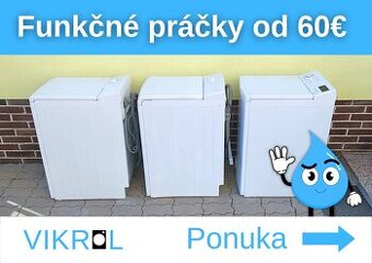 Funkčné Práčky od 60€ ✅