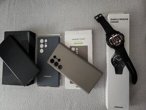 Samsung Galaxy S22 ULTRA + Samsung watch 4 classic