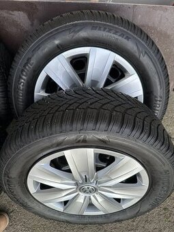 Disky + Zimné Pneu VW SKODA AUDI 6J X16 ET43 / 215/60 R16