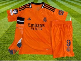 dres Mbappe Real Madrid CF oranžový 115-135cm