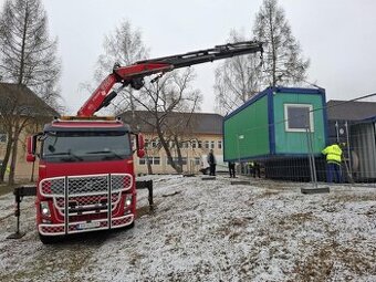 Autodoprava s hydraulickou rukou, dodávkou Citroen Jumper - 1