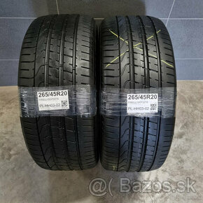 265/45 R20 PIRELLI pár letných pneumatík - 1