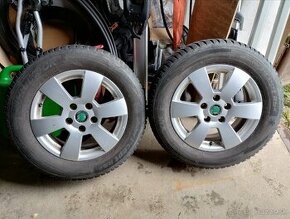 5x112 R15 original Skoda hlinikove disky