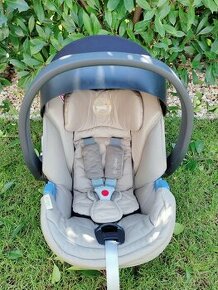 Vajíčko Cybex Aton 5 - béžová farba (aj s ISOFIX základňou)