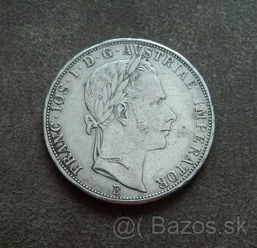 Predám 2 zlatník/florin 1859 B František Jozef I.