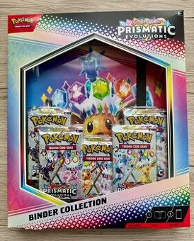 Pokemon prismatic evolutions binder collection