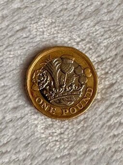 Minca Elizabeth II. One pound 2017 - 1