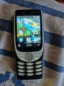 Nokia 8210 4g dual sim modrý top stav tlačidlový telefón • 2