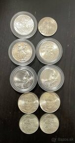 100kcs strieborné mince