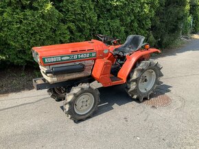 Japonský malotraktor Kubota ZB1402-M , 14Hp, 4x4