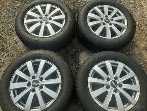 5x112r16 obuté zimné 215/60r16 - 1