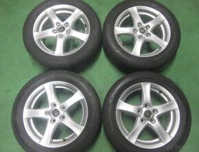 R16 Zimná sada BORBET rozteč 5x112 205/55R16 CONTINENTAL - 1