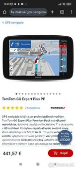 Gps navigácia na nákladné vozidlo