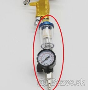 Nový Regulátor tlaku + odkaľovač s filtrom +  rýchlospojka - 1