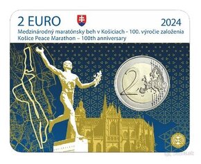 2€ Slovensko 2024 coincard MMM Košice.