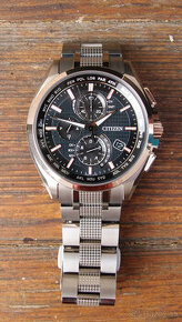 Citizen Attesa,limited edition,ružové zlato,JDM,eco-drive