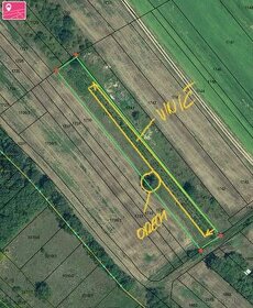 Predám 2205 m2 rekreačný pozemok s vinohradom pri Senci