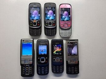 NOKIA 7230 - 6280 - 2680s - 2220s - 6500s Výsúvačky 2x 6680