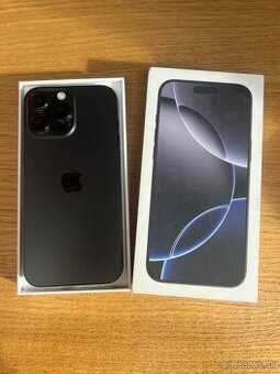 Predám iPhone 16 PRO 256GB, TOP stav, 100% BAT, ZARUKA SK