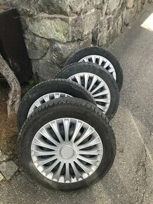 Disky Seat Ibiza 185/65 R15 + Zimné pneumatiky Pirelli 5x100