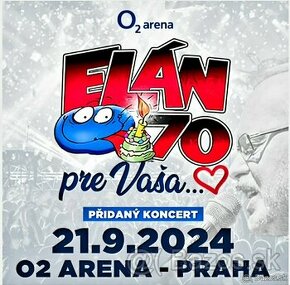 Elán 70 pre Vaša PRAHA 21.9.2024