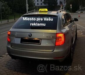 Ponúkam reklamnú plochu na vozidle TAXI