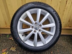 5x100 r16 kolesa vw polo taigo disky alu 185 60 16 zimne 45 - 1