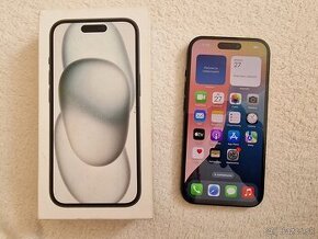 Apple Iphone 15 128GB, v zaruke, cierna farba