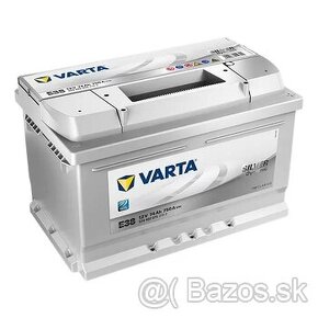 [NOVÁ] 74Ah  AutoBatéria VARTA Silver Dynamic E38 750A