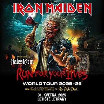 Iron Maiden Praha 31.5.2025