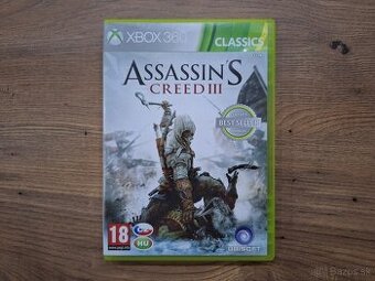 Hra na XBOX 360 - Assassins Creed 3 CZ