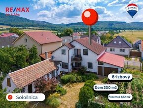 Na predaj 6-izbový rodinný dom v obci Sološnica