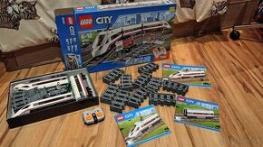 Predám Lego City 60051 -Rýchlostný osobný vlak, lokomotíva n