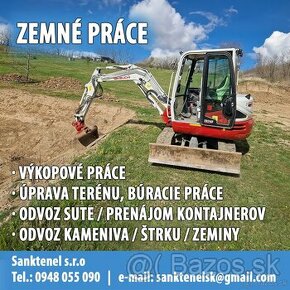 Zemné a výkopové práce