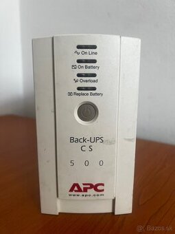 Záložný zdroj APC Back UPS CS 500l