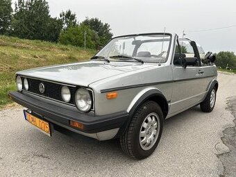 Predám Volkswagen golf mk1 cabrio - 1