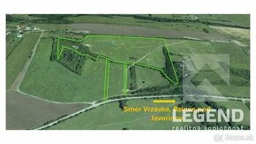 Exkluzívny pozemok v Bzinciach p. J. - 80.097m2, v celosti - 1